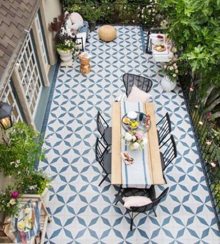 Moroccan Tiles for Balcony