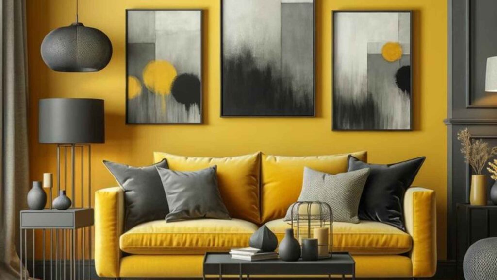 Living Room Wall Colour Combination