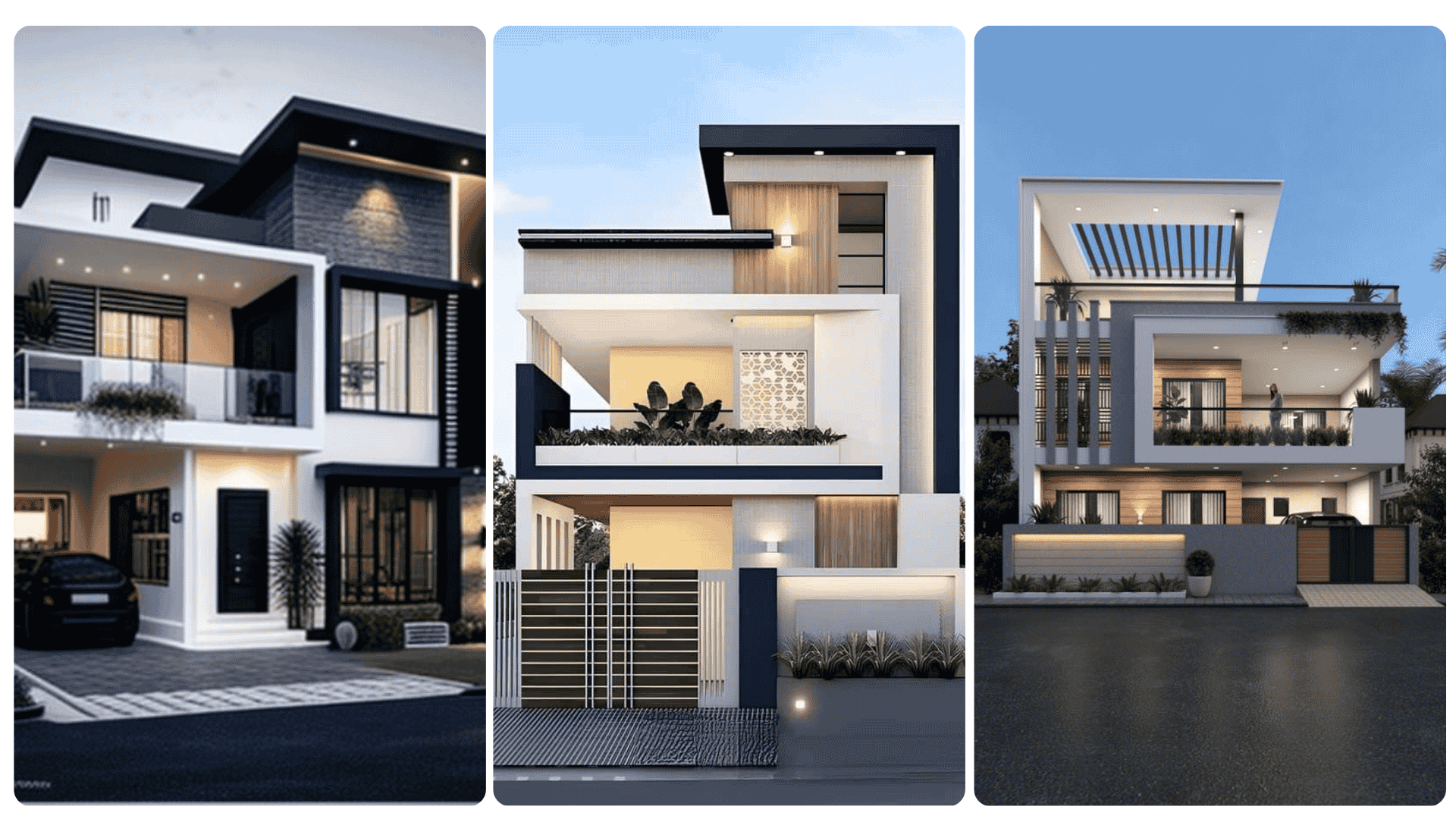 Low Cost Normal House Front Elevation Designs